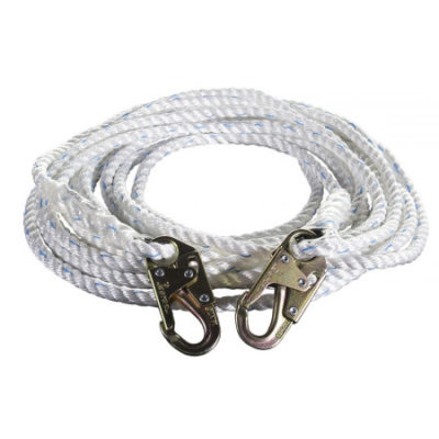 WestFall Pro 3-Strand Composite Vertical Lifeline with Snaphook Ends ...